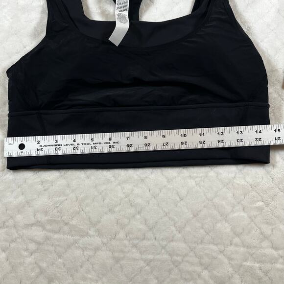 NWT Wunder Train Mesh Racerback - size 10 Black - Picture 4 of 6